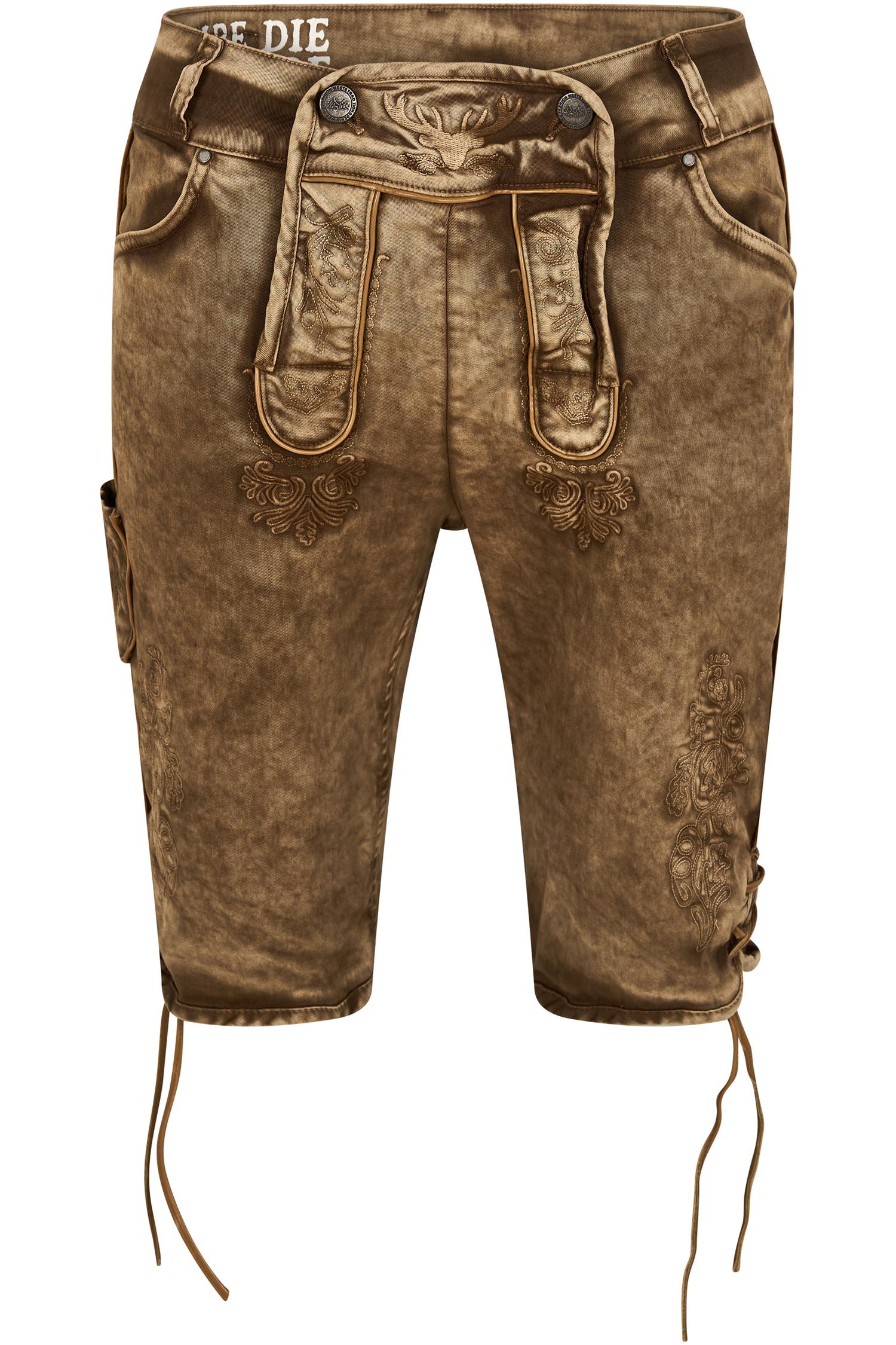 hangOwear Trachtenjeans Ralko in Braun